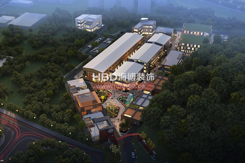 奧體創意園產業園設計 外觀鳥瞰圖設計 奧體創意園產業園設計 外觀鳥瞰圖設計