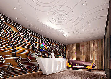 智遠(yuǎn)商旅辦公室前臺(tái)設(shè)計(jì)