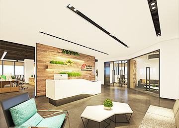 智慧神州信息技術(shù)公司前臺裝修設(shè)計 智慧神州信息技術(shù)公司前臺裝修設(shè)計