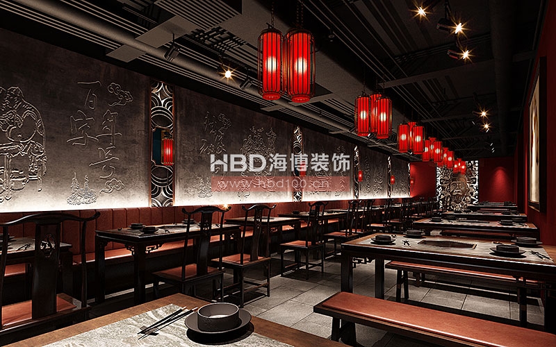 餐廳裝修設計,川菜館裝修設計,川味火鍋餐廳裝修設計,海博裝飾.jpg 餐廳裝修設計,川菜館裝修設計,川味火鍋餐廳裝修設計,海博裝飾.jpg